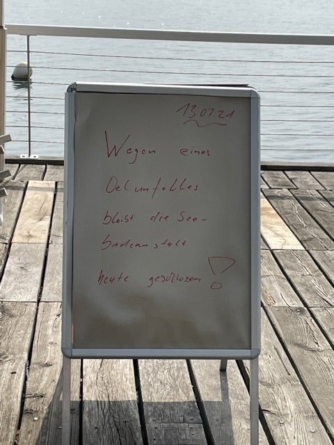 Ölunfall im Seebad 1