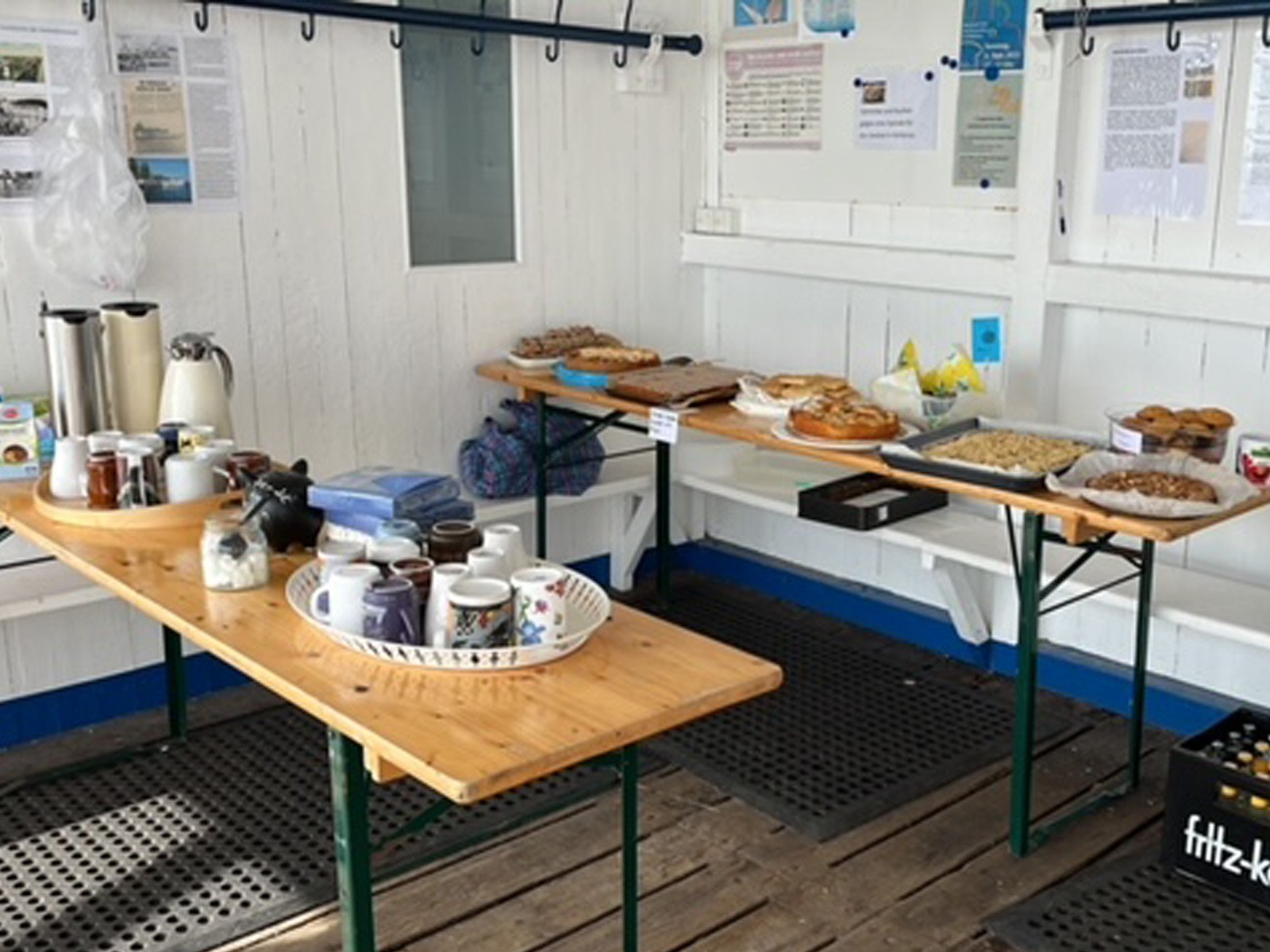 Kuchenbuffet zum Sommerfest